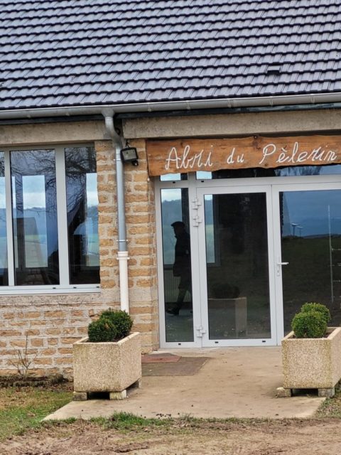 Réouverture de l’abri du pèlerin